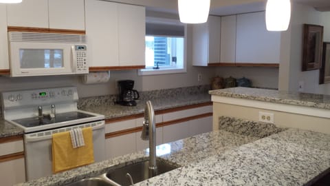 Large Kitchen with Granite Countertops