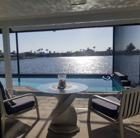 Enjoy very Private Seating Spot on Pool Deck just outside the Master Bedroom:)
 