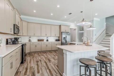 2nd Floor Main Living Area, Dining Room and Kitchen