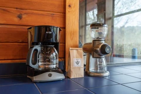 We leave a bag of local coffee for our guests.