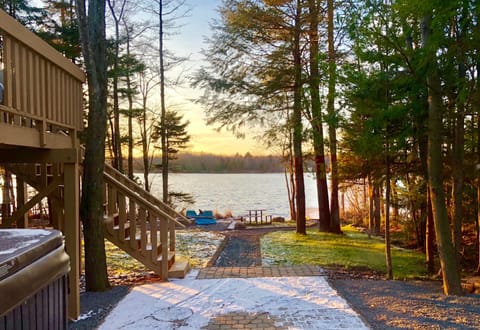 First snow fall--winter 2018