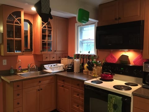 Convenient Kitchen with all the necessities.