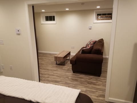 Easy access to communicate with guest and small kids from the bedroom.