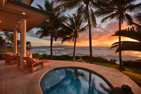 Sunset at Ocean Bliss Estate