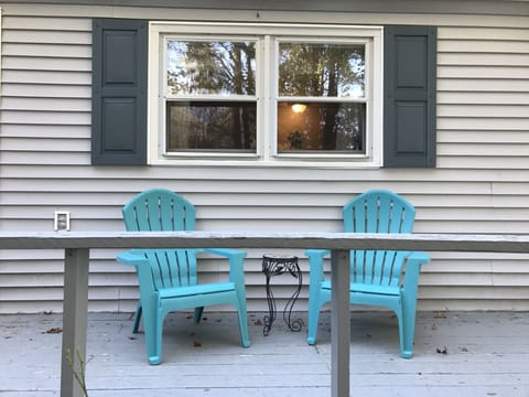 relax outside when weather permits