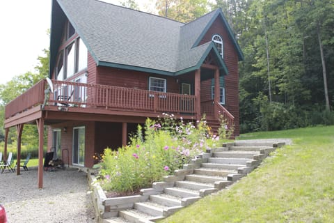 Welcome to your private chalet entrance.