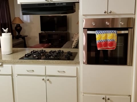Gas cooktop and oven