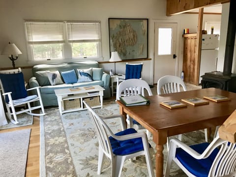 Another view of living room and dining arrea