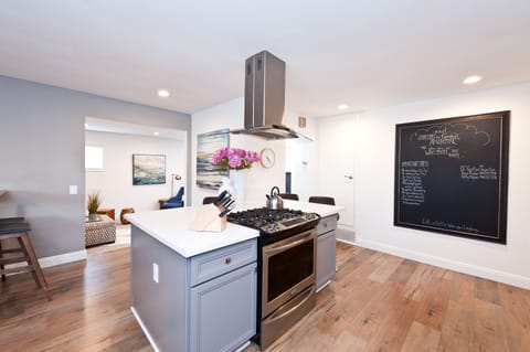 Fully appointed kitchen