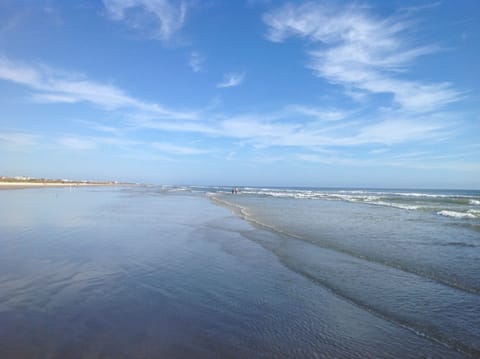Beach in front of condo
