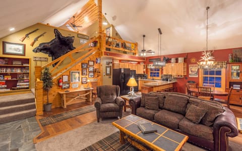 Great Room, Kitchen, and Loft!