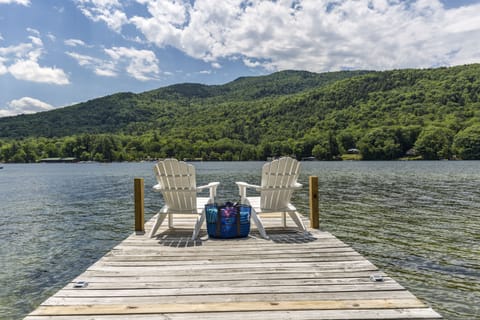 Enjoy swimming in the shallow sandy bottom cove