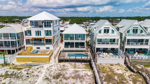 Beachfront Home with Private Beach Boardwalk