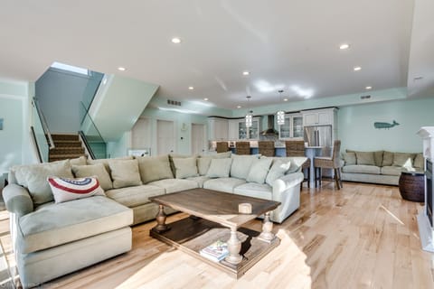 his home has it all - lots of space to relax and unwind after a day in the sun