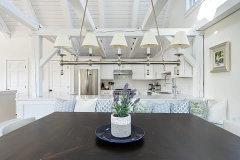 Large dining table, seats 8+