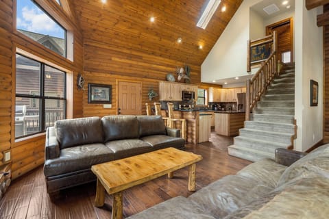 Cozy main level living room