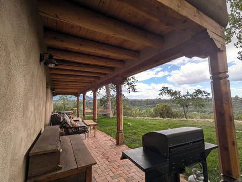 Or, grill outside and enjoy a meal on the porch!