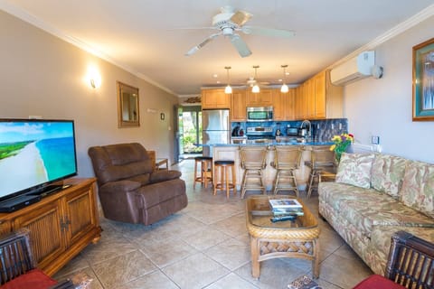 Comfortable open concept living space.