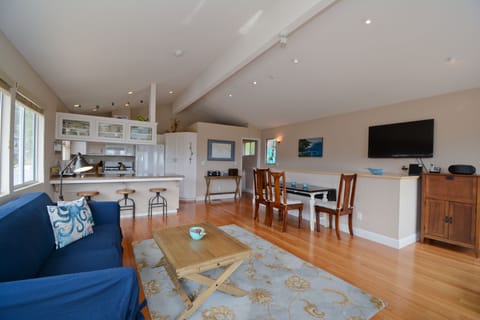 Upstairs living area