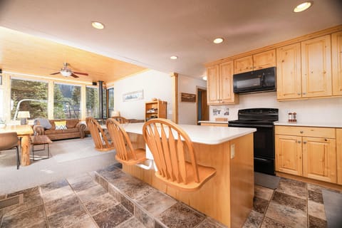 Kitchen with Island Seating