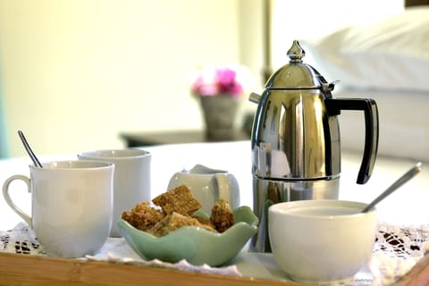 Spoil your loved one with coffee in bed