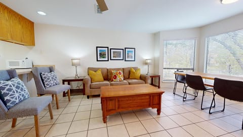 Living room with sleeper sofa