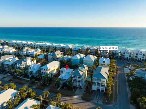 Aquaholic is just a 1-minute walk to the private  beach access!