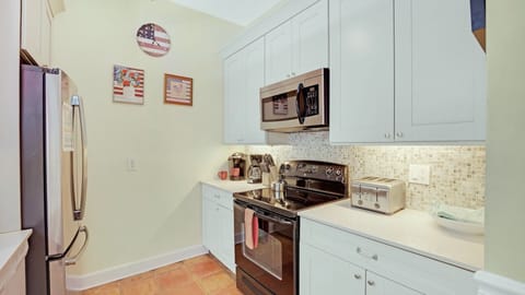 You'll have all of the appliances and tools you'll need...