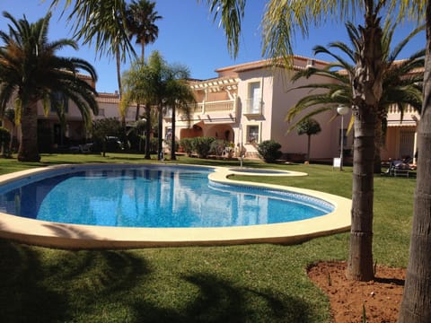 Pool and gardens