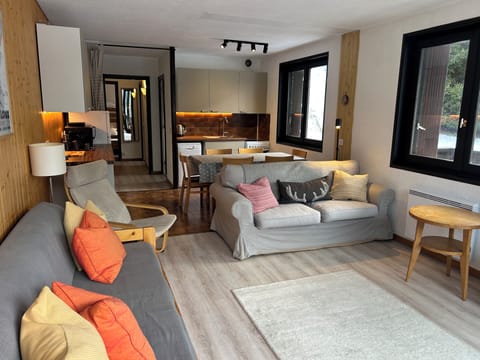 Spacious open plan living space