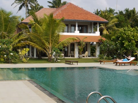 Villa Margareta seen from the beach
