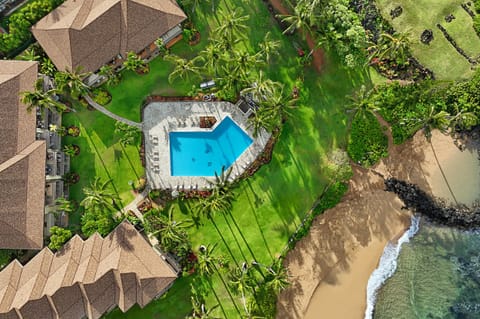 Aerial view of Lae Nani pool