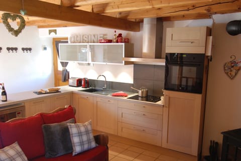 Eclectic mix of contemporary and savoyard style