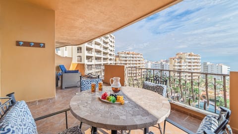 Expansive views from the terrace.