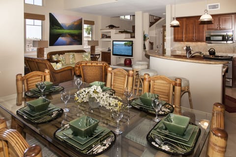 Dining and great room.