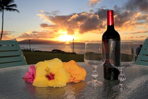 End the day with a nice glass of wine!