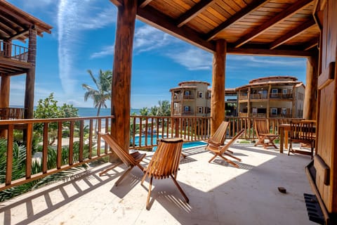 Indigo Belize 4B Beach Front View from Deck