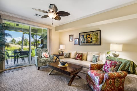 Relax inside or on the lanai during your Hawaiian vacation!!