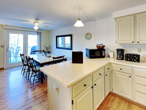 Open Dining & Kitchen Space