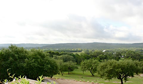 Enjoy the cool views from the porch at Coolview Cabin
