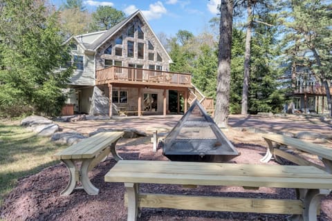 Enjoy a Crackling Fire Anytime with Big Horn's Firepit.