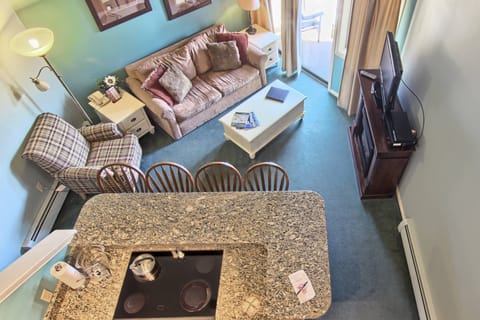 Living Room - View from the loft area