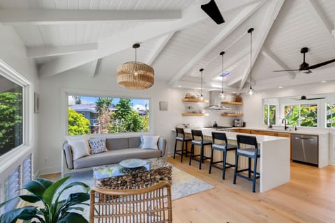 Kitchen & Living Room