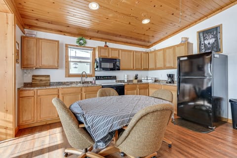 Dining Area | Kitchen | Main Level | Coffee Maker