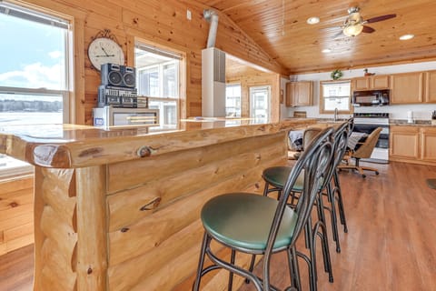 Wet Bar | Gas Wall Furnace Unit | Electric Heating | Floor A/C Unit