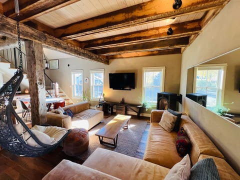 Brand New Leather couches from Blu Dot Furniture! Super comfy!