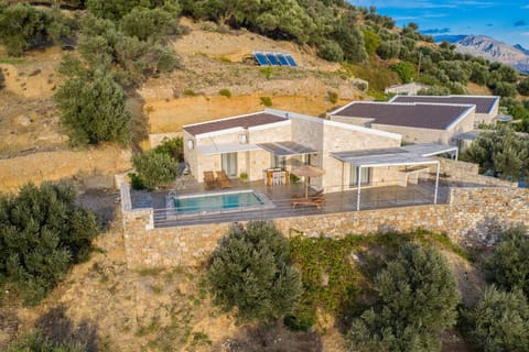 Exterior view of incredible sea view villa,Private pool,Tavern,Plakias,Crete