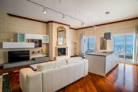 Kitchen and Living Area