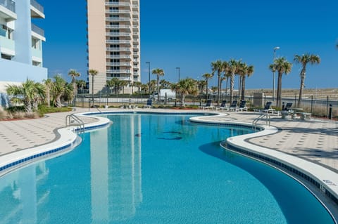 Waterfall pool at Emerald Dolphin