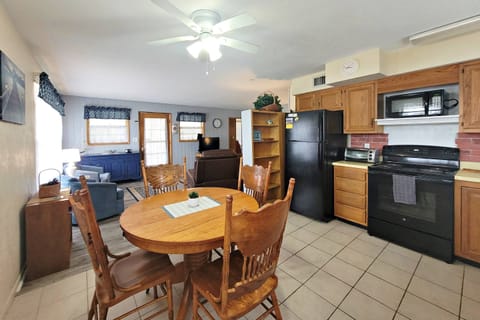 Kitchen table top for four people.